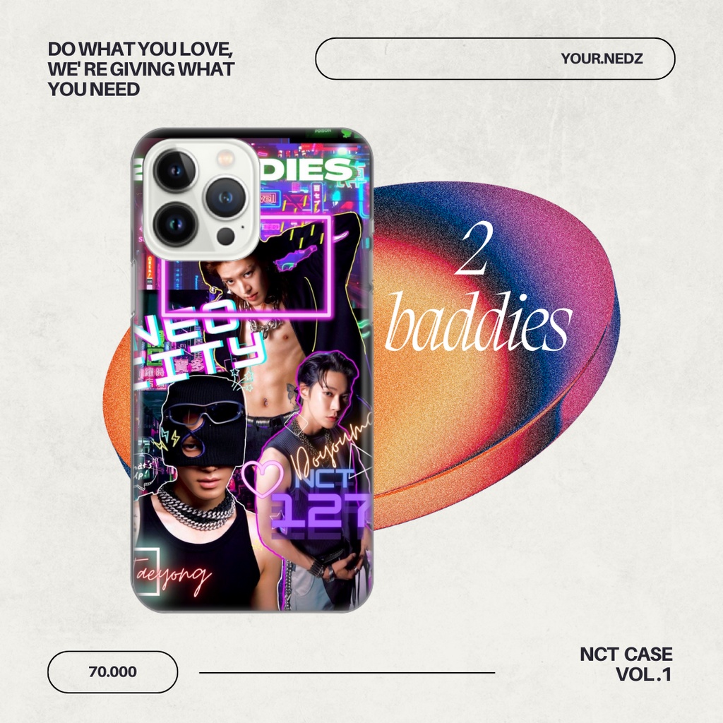 Taeyong Doyoung Yuta 2 Baddies NCT Case Iphone Android Aesthetic Vintage