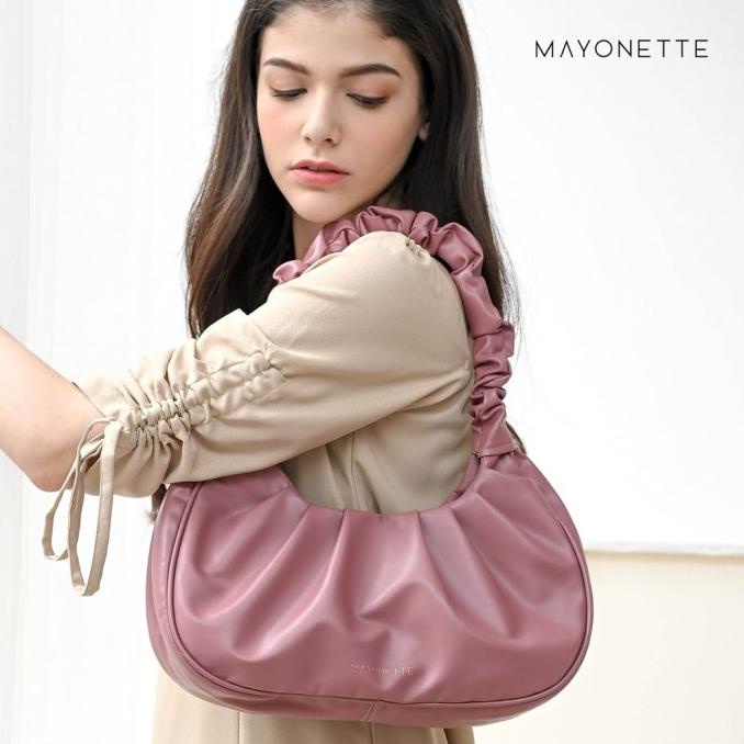 Mayonette Yeri Hobo Tas Wanita Model Import Korea