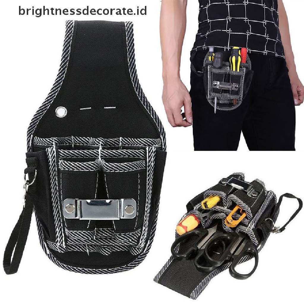 [Birth] Electrician Waist Pocket Tool Belt Kantong Tas Obeng Kit Holder Case Cal  [ID] Baju Kaos Distro Pria Wanita Lengan Panjang [ID]