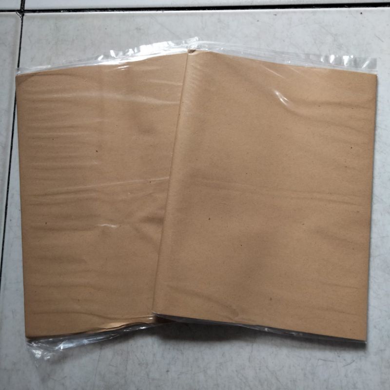 

Sampul Buku Coklat Polos Kwarto