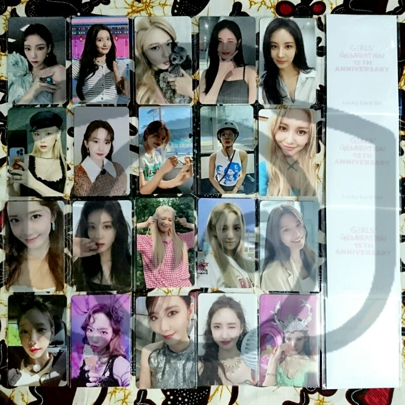 [READY] Photocard Girls Generation Forever 1 Long Lasting Love Taeyeon Yoona Tiffany Seohyun Yuri So