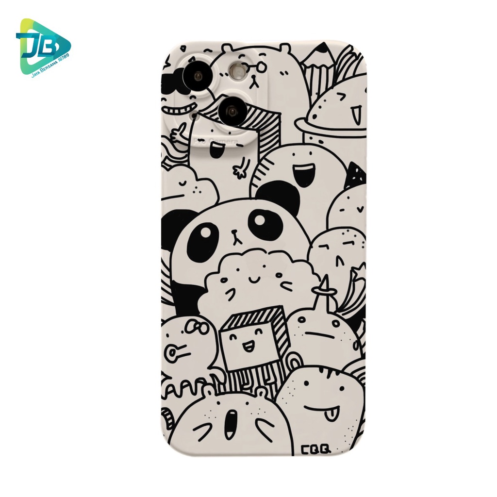 CUSTOM CASE SOFTCASE SILIKON PROCAMERA ART DODLE CUSTOM INFINIX SMART 4 5 6 PLUS HOT 8 9 10 10S 11 12 12I PLAY NOTE 8 10 11 12 PRO JB6901