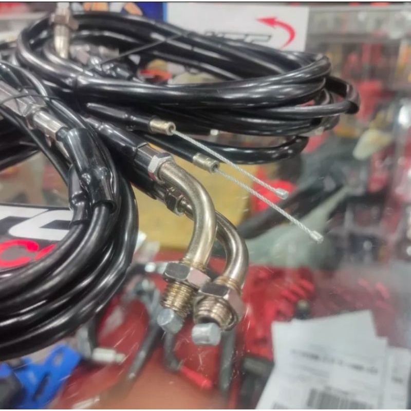 Gas Spontan KTC Kytaco 2 Kabel Gas CNC AT-102 Vario 125 Vario 150 Aerok  Vixion klx crf dll