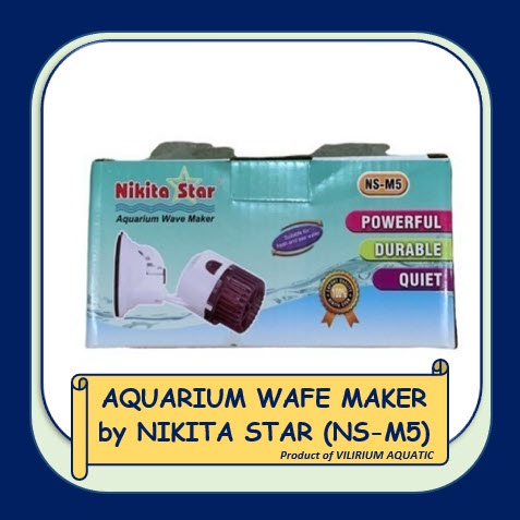 PERLENGKAPAN AQUARIUM - ALAT PEMBUAT OMBAK / AQUARIUM WAFE MAKER by NIKITA STAR