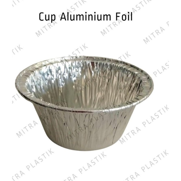 Cup Alumunium Foil Tray Cup Aluminum Foil Bulat