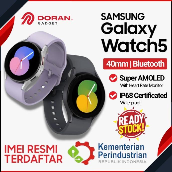 TERBARU Samsung Galaxy Watch 5 40mm Smartwatch Jam Pintar Bluetooth Original SMART WATCH PRIA/SMART WATCH WANITA/SMART WATCH ANAK