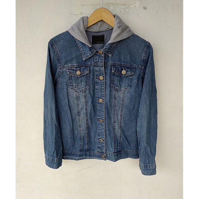 Jaket jeans second branded