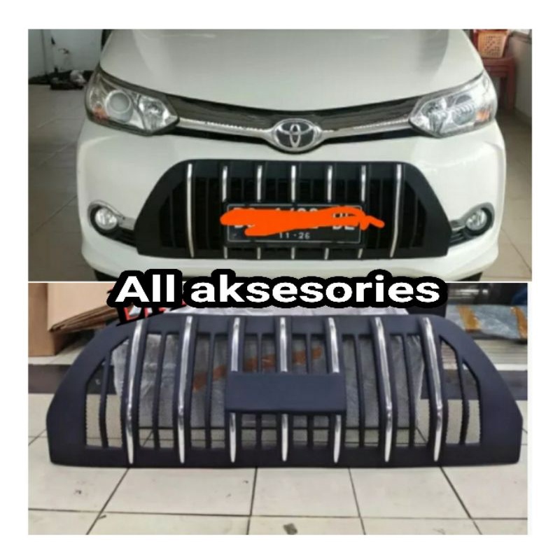 Grill Avanza Veloz 2015-2016-2017-2018 Model Apollo Lis chrome