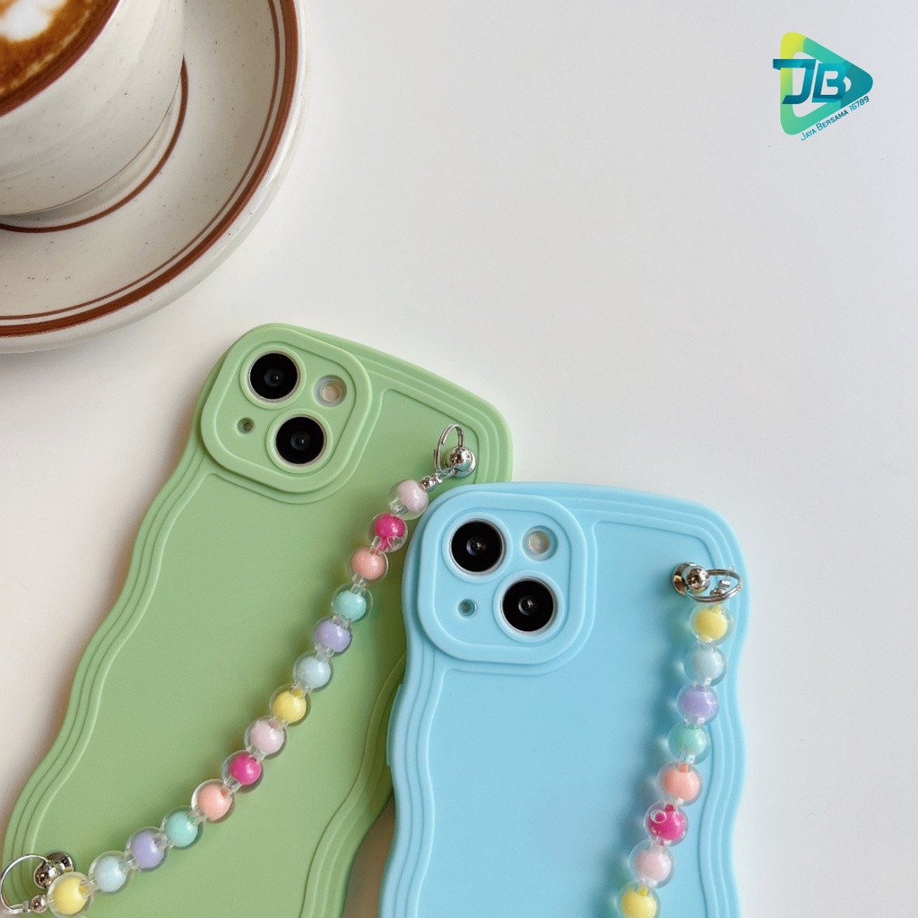GC02 SOFTCASE GELOMBANG RANTAI MANIK FOR REALME C1 C2 3 5 5I 5S 8 8I 9 PRO PLUS 10 C11 C12 C25 C15 C17 7I C20 C21Y C25Y C30 C31 C33 C35 NARZO 50I 50A PRIME V23 5G JB6963