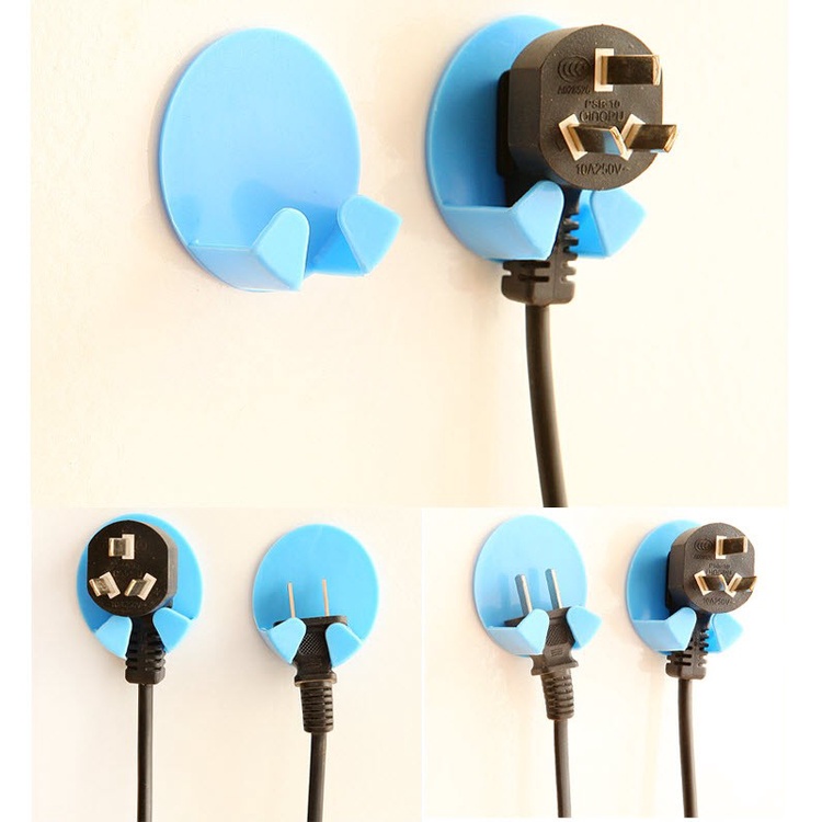 Power Plug Socket Holder / Gantungan Kepala Colokan Stop Kontak Hook