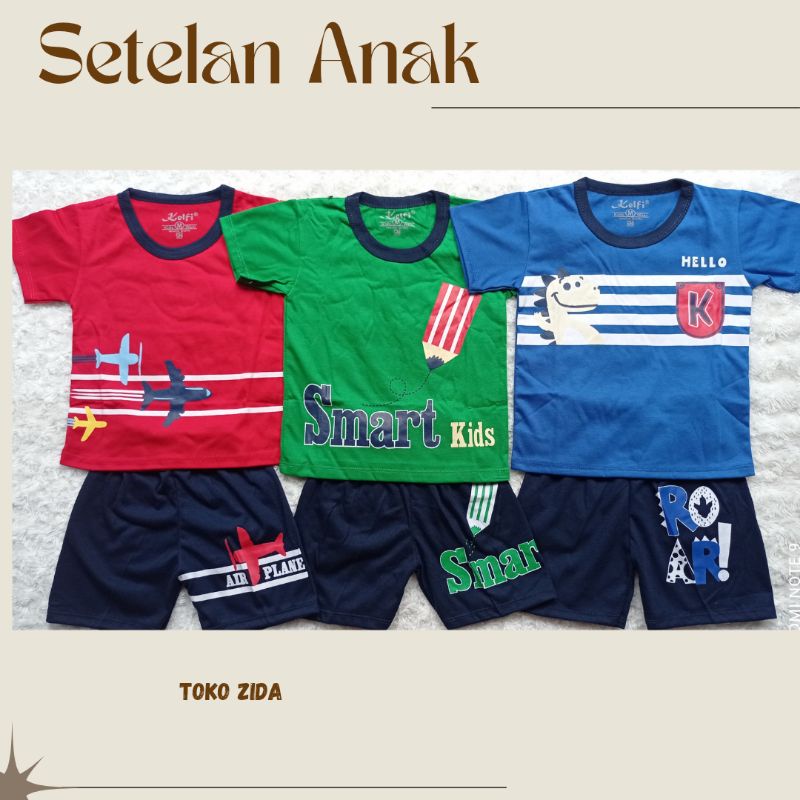 KELFI SETELAN BAJU ANAK LAKI-LAKI MURAH