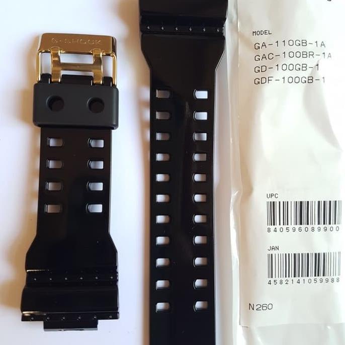 STRAP TALI JAM CASIO G-SHOCK GA-110GB GA110 ORIGINAL