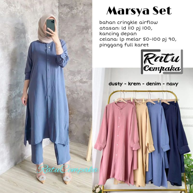 Marsya set by Ratu Cempaka