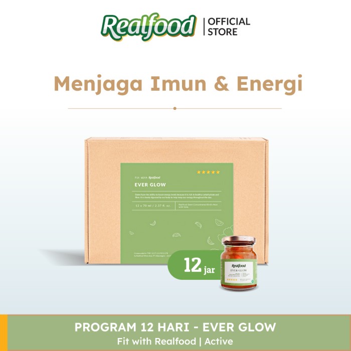 

Realfood Ever Glow Minuman Sarang Burung Walet + Kurma