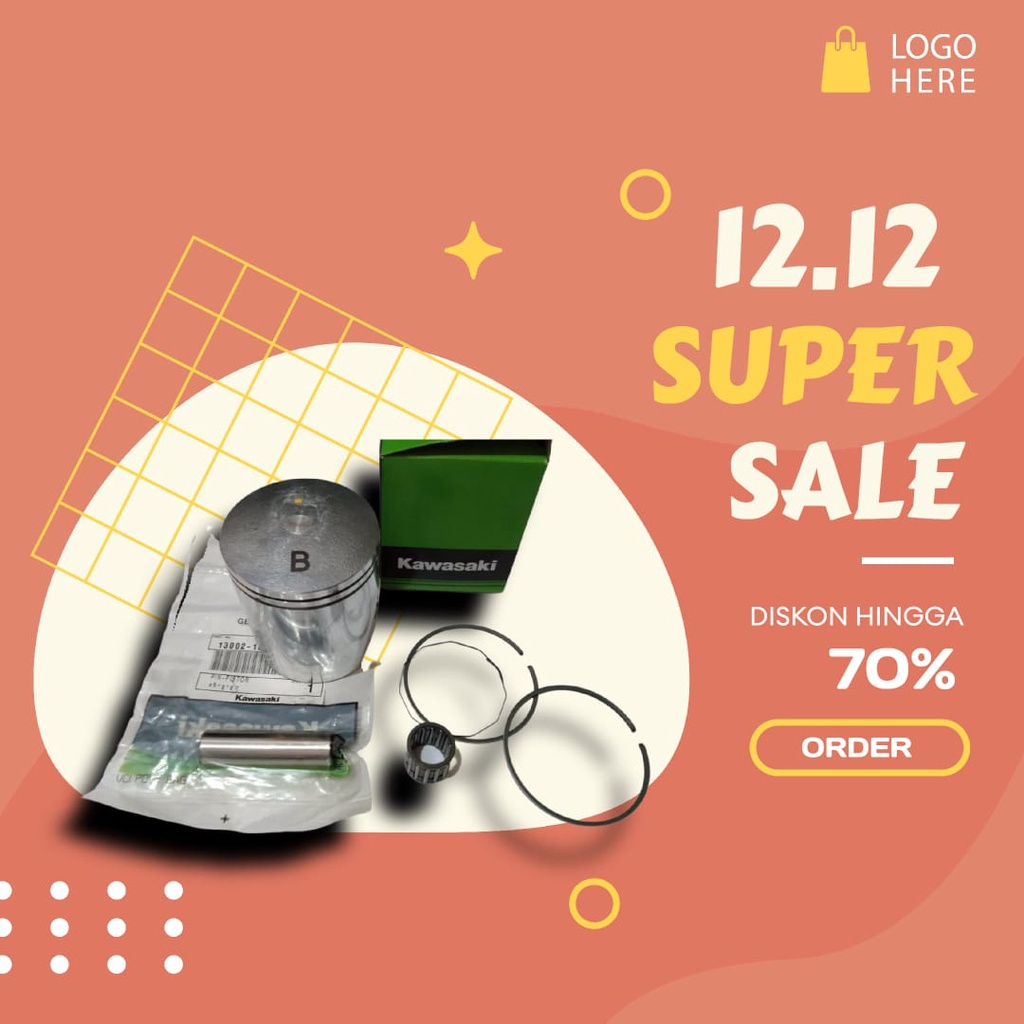 Seher Piston/ Piston Set Ninja RR R 150 Original Kawasaki/piston ninja r/piston ninja rr/piston ninj