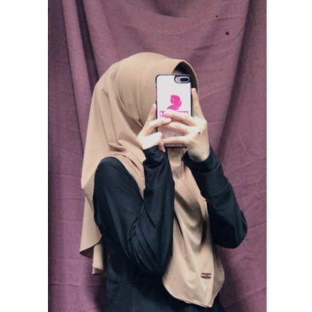 Bergo Syar'i bahan jersey