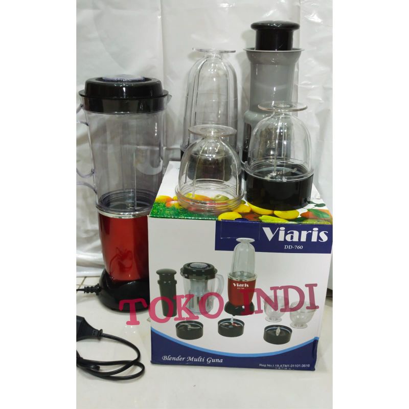 Blender Obat Viaris Multiguna/Blender Obat 4 Tabung