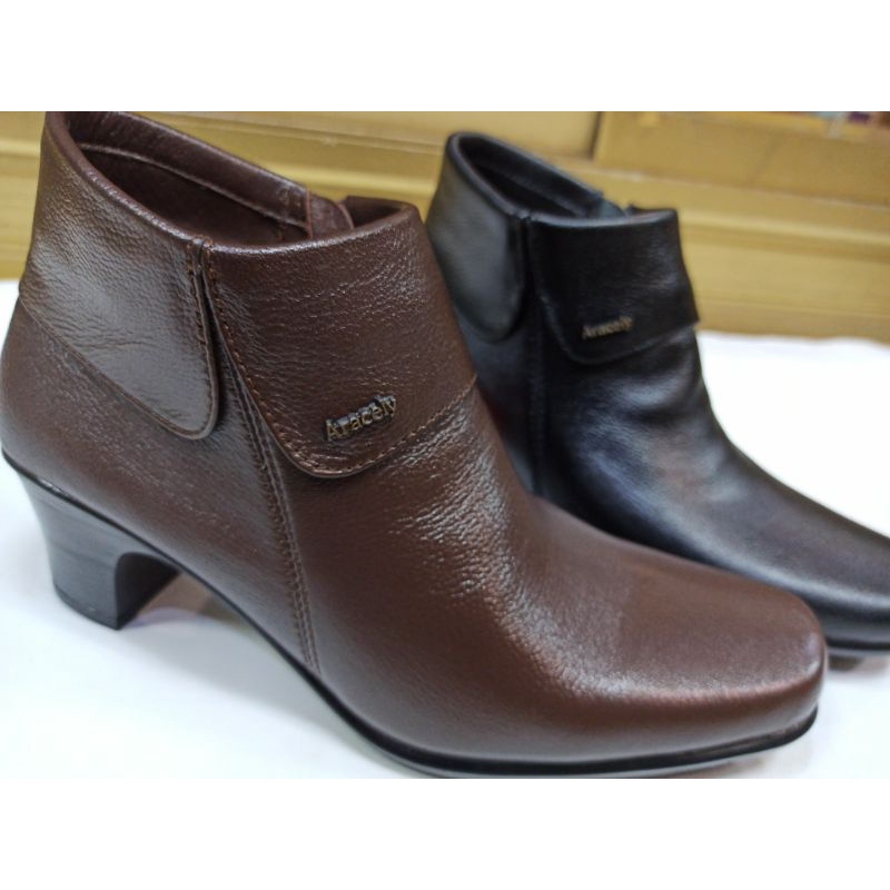 Seoatu Boot Kulit Asli Boots Wanita ARACELY 1475