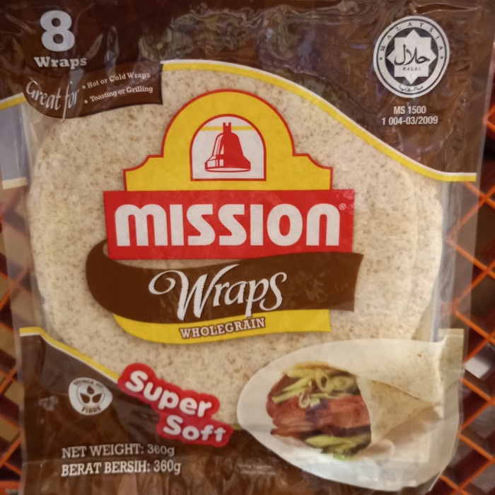 

Past Mission Wraps Wholegrain Super Soft Isi 8 360Gr