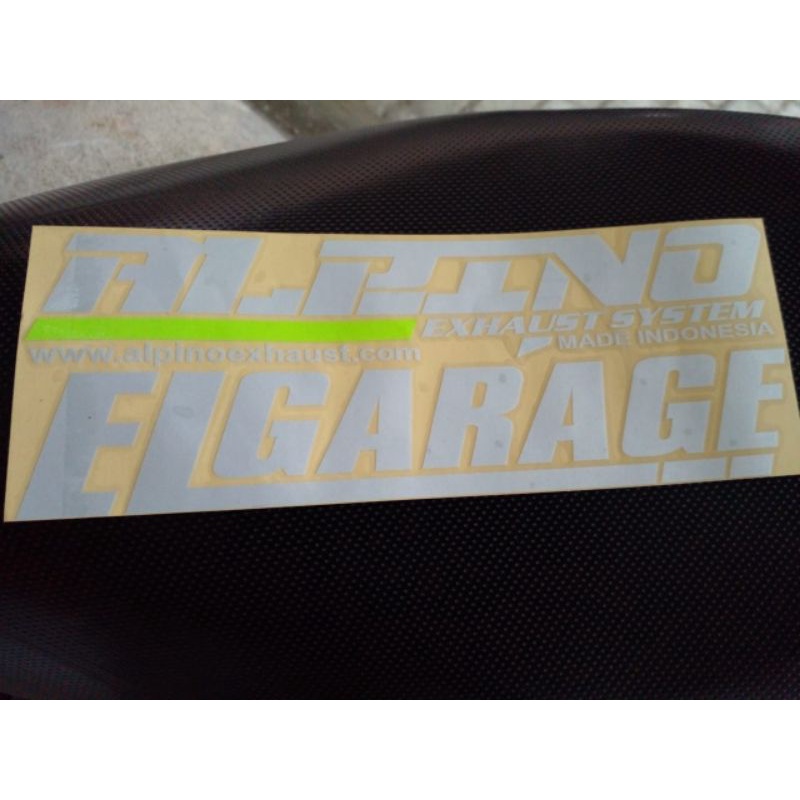 Sticker Alpino Elgarage murah