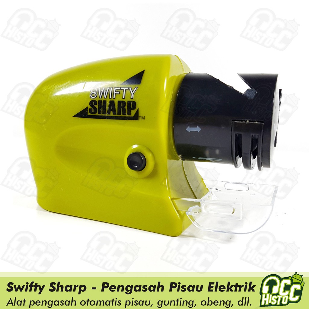 Alat Pengasah Pisau, Gunting, Obeng Otomatis Elektrik Multifungsi