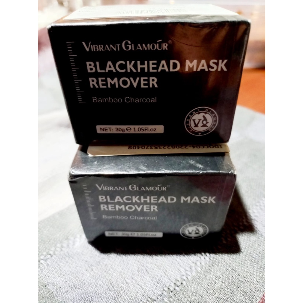 VIBRANT GLAMOUR Blackhead Mask Remover Bamboo Charcoal 30g