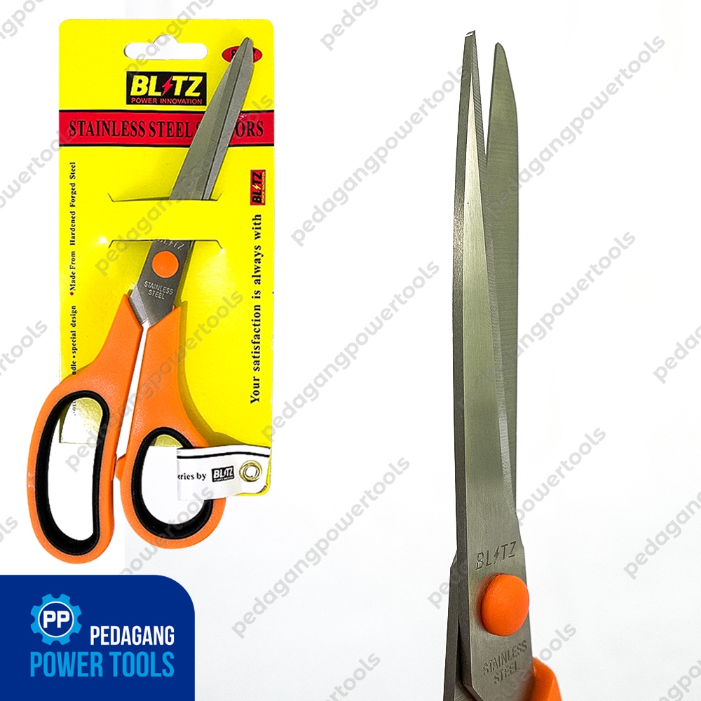 

BLITZ GUNTING KERTAS KAIN BESAR SERBAGUNA STAINLESS STEEL 8.5 INCH