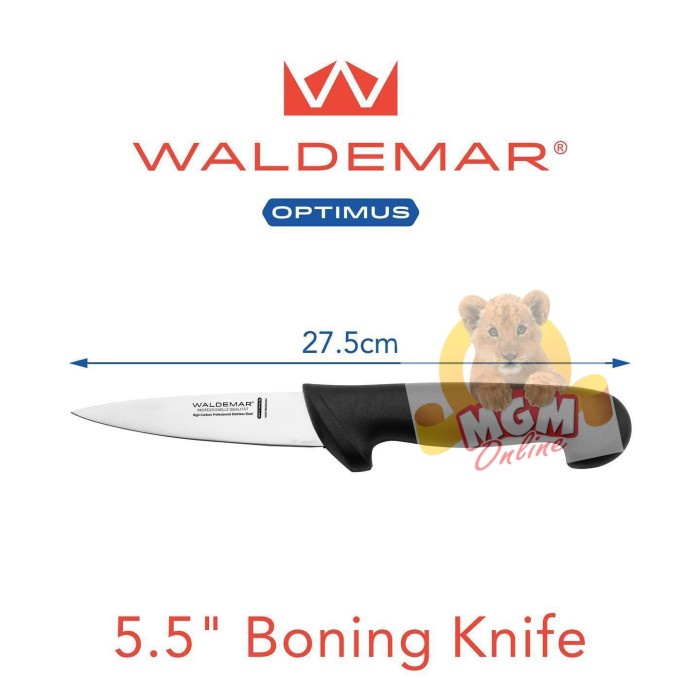 [Pisau Dapur] Waldemar Boning Knife 5.5" - Pisau Tulang 14Cm Optimus Original [Knife]