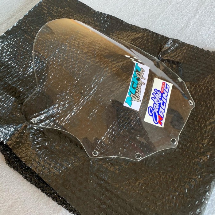 Visor Windshield Jenong Ninja RR Old Type Race Lebih Tebal Bening