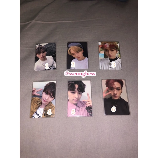 photocard pc lee know lino stray kids imy i am you noeasy ds oddinary