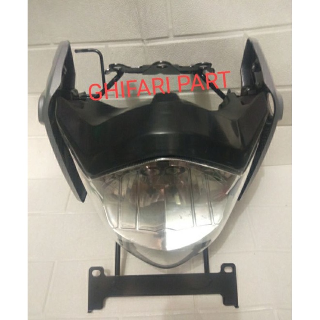 Paket Hemat Lampu Depan Vixion Old Breket Dudukan Lampu Vixion Old Kupingan Lampu Vixion Old
