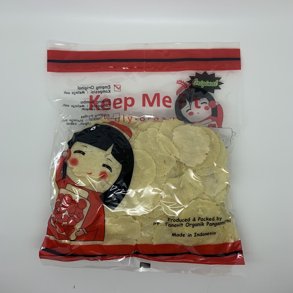 

Emping Melinjo Organik (Plain/ Tawar) Snack Sehat by Keep Me Fit