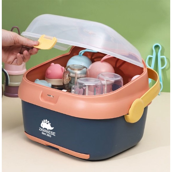 *COD* Rak Pengering Botol Bayi Zavanese Perlengkapan Bayi - Pengering Botol Gelas Serbaguna-3