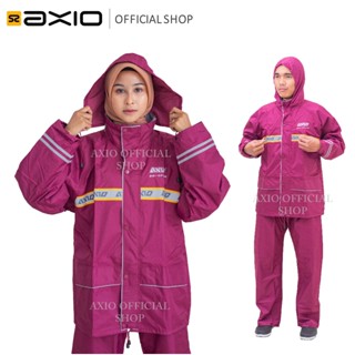 Jaket Jas Hujan Ujan Pria Wanita Unisex Axio Axioo Original Ori Premium Berkualitas 100%
