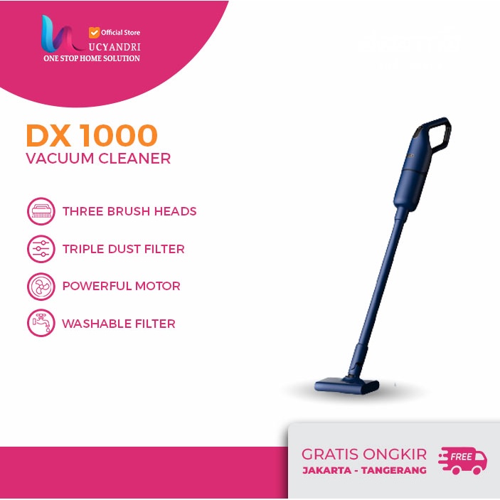 DX1000 Vacuum Cleaner Penghisap Debu Deerma Handheld Portable