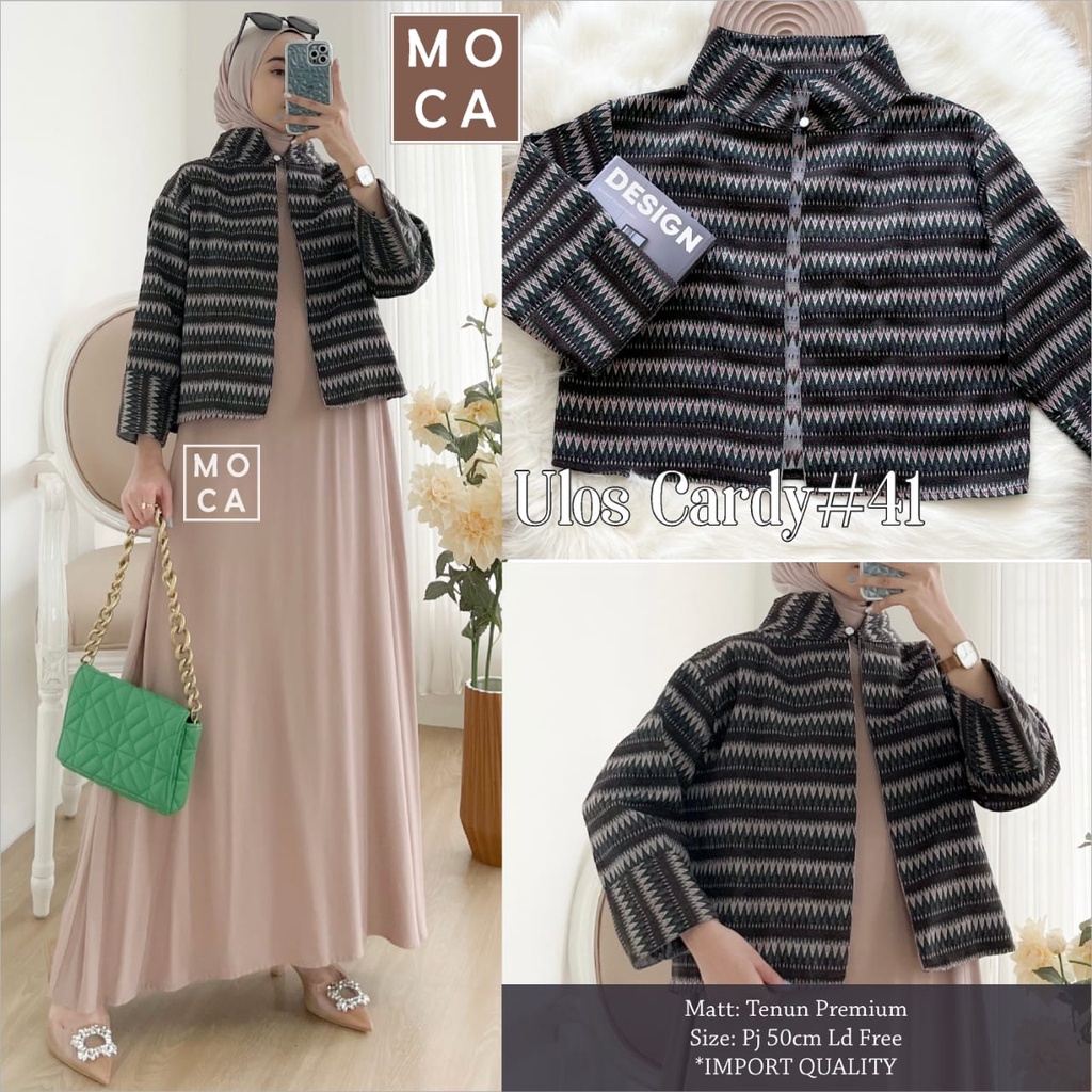ULOS CARDY ORIGINAL BY MOCA || CARDIGAN TERBARU || CARDIGAN KOREA