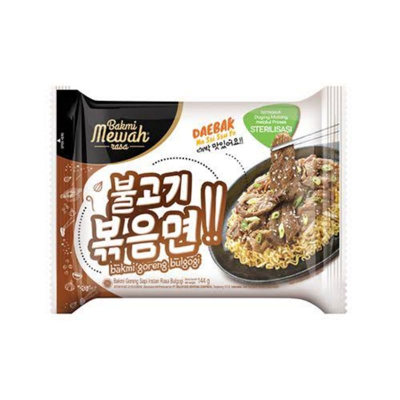 

Bakmi Mewah Goreng Bulgogi 144gr