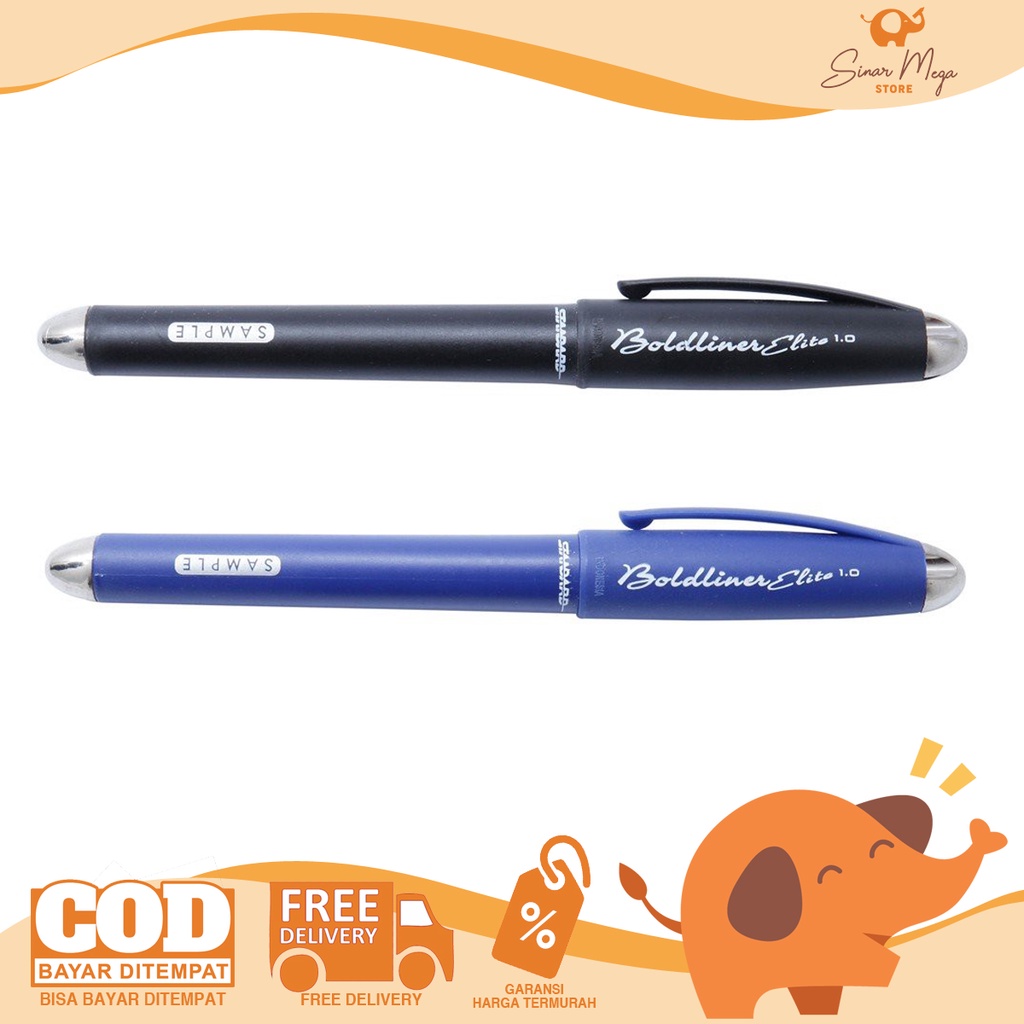 

Standard Pulpen Boldliner Elite 1,0 / Tanda Tangan / Signature