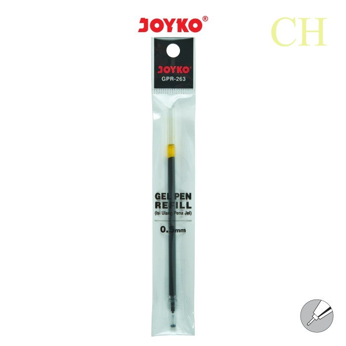 

Gel Pen Refill Isi Ulang Pen Isi Pulpen Joyko GPR-263~284 0.5 mm - GPR-263 Black