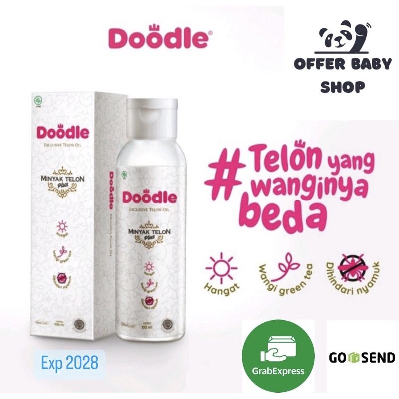 minyak telon doodle 100ml / doodle minyak telon