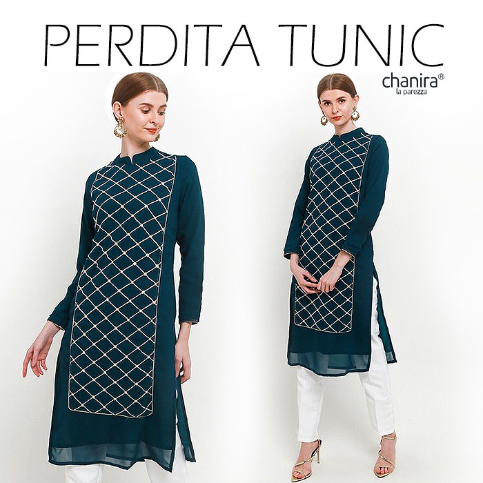 CHANIRA - Perdita / Atasan Tunik Wanita Motif Premium
