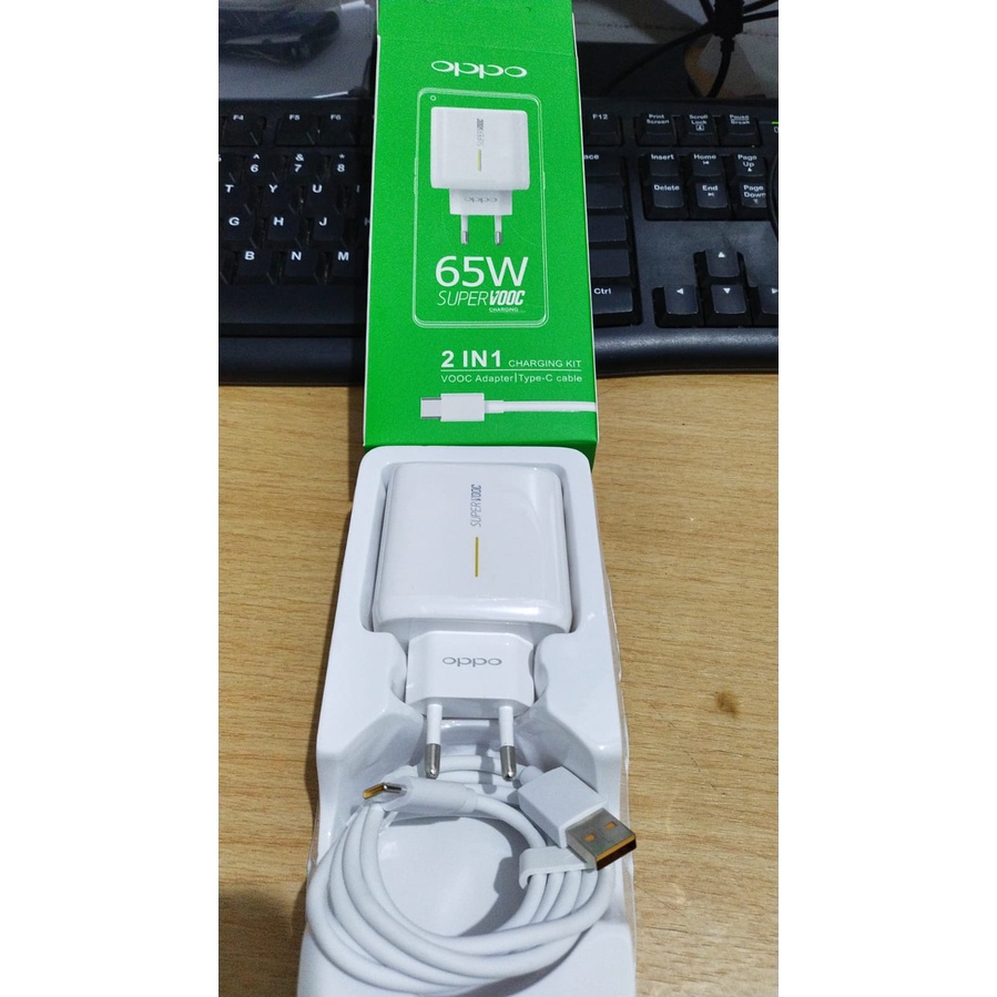 Charger Realme 65w Vooc Charger Oppo Vooc 65w TC Oppo 65w Vooc TC Realme 65w Vooc ORI 99%