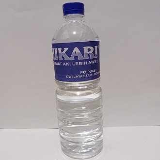 Air Aki HIKARI 1 Liter Air Accu 1000ML Original Murah