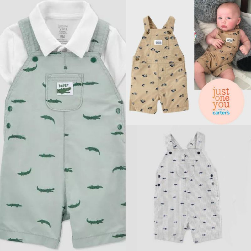 PHI187 Overall Baby Anak Laki Laki Carters Romper Jumpsuit Bayi