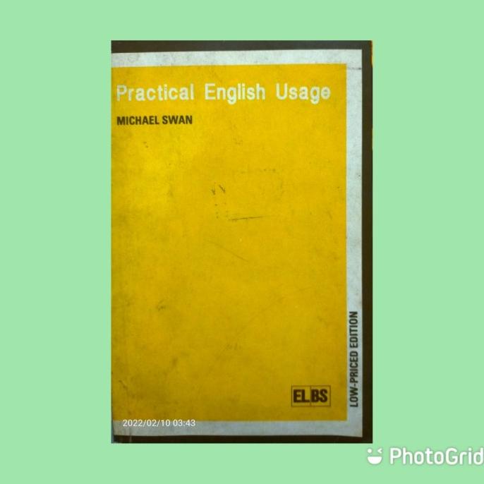 

BUKU ORI PRACTICAL ENGLISH USAGE BY.MICHAEL SWAN