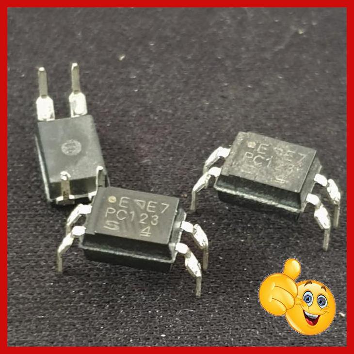 Jual IC PC123 Optocoupler Photocoupler Phototransistor [bg] Shopee