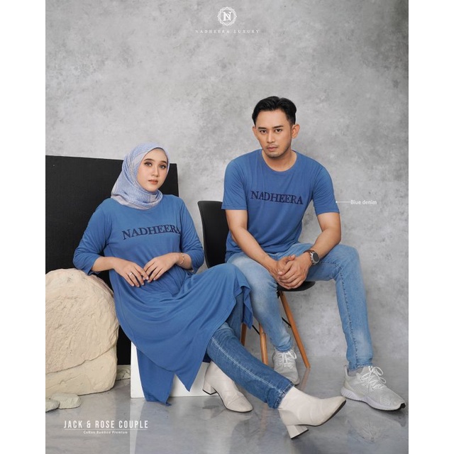JACK & ROSE T-SHIRT (COUPLE) ✔️ NADHEERA LUXURY