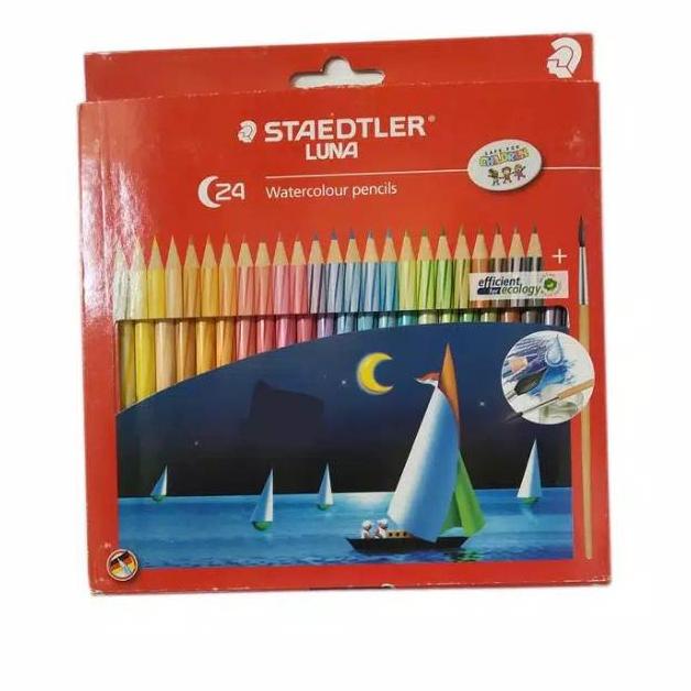 

Promo - Staedtler Luna 24 Water Color Pencils / Pensil Warna Staedtler Luna Watercolour 24 Warna