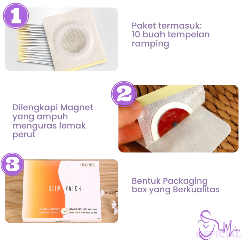 Slim Patch Koyo Pelangsing Plester Pembakar Susut Lemak Tubuh Penutun Berat Badan Pria Wanita Paling Ampuh Original Herbal Koyok Body Slim Slimming Slimmer Pengecil Perut Buncit Dengan Bahan Alami Terbaru