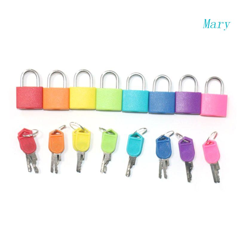 Mary Kids Learning Locks with Keys Gembok Mini Dengan for Key Gembok Koper Kecil